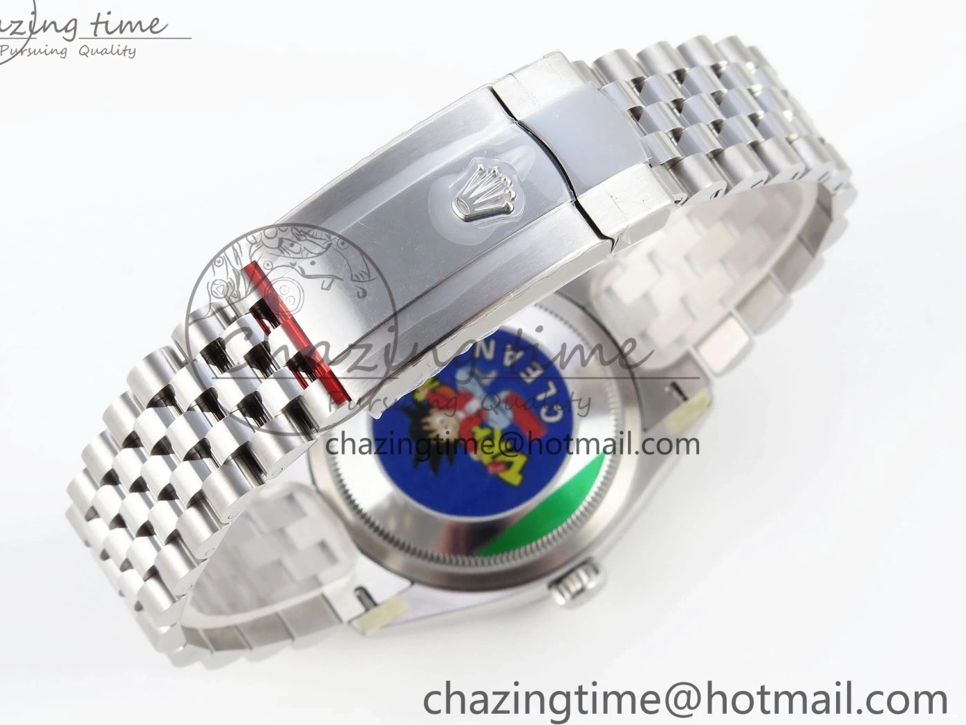 MiroTime 0224 RelaxedFit DateJust 36 126234 Clean 1:1 Best Edition 904L Steel Green Leaf Diamonds Dial on Jubilee Bracelet VR 1975